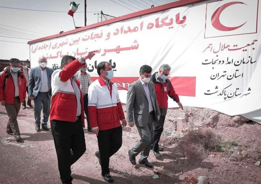 وضعیت انبارهای امدادی پشتیبان تهران مطلوب است