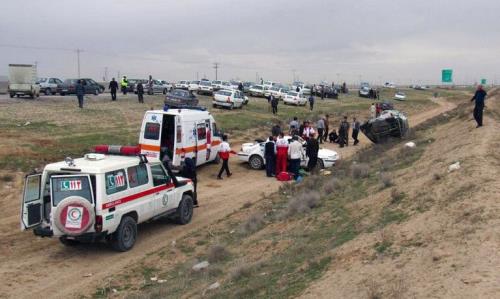 امدادرسانی هلال احمر به ۶۱۶ حادثه دیده در ۷۲ ساعت گذشته
