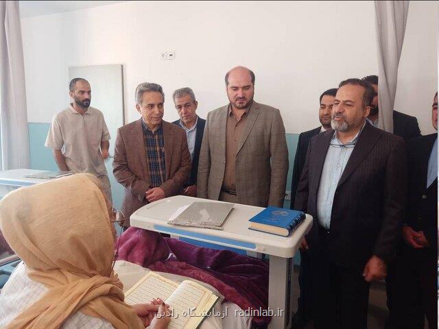 تلاش می کنیم تا مجتمع بیمارستانی مهدی کلینیک تا دهه فجر به بهره برداری کامل برسد