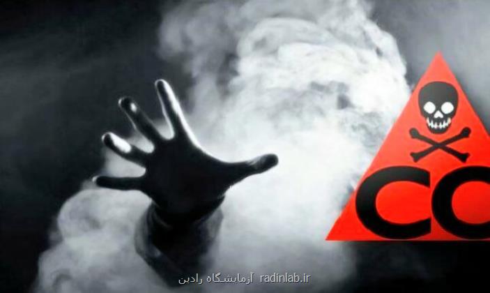 مسمومیت با گاز CO یک فوتی و ۱۰ مسموم بر جای گذاشت