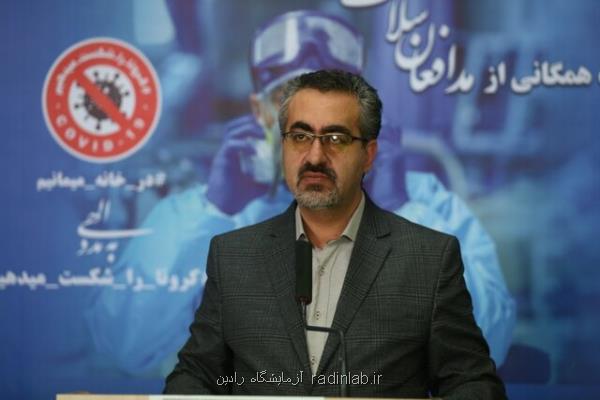 ۲۵۱۶ مبتلاشدن و ۶۳ فوتی جدید كرونا در كشور