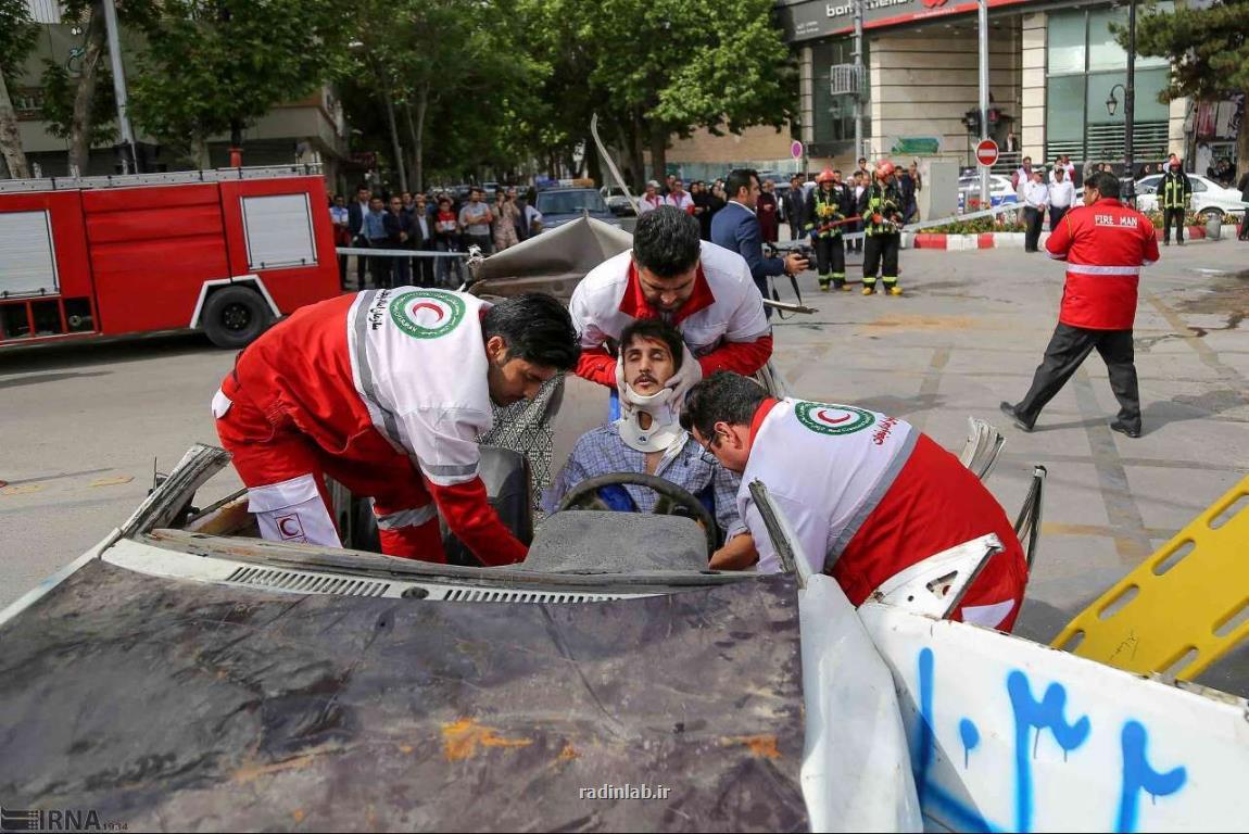 انتقال ۱۶۱ مصدوم انواع حوادث به مراكز درمانی طی ۷۲ ساعت گذشته