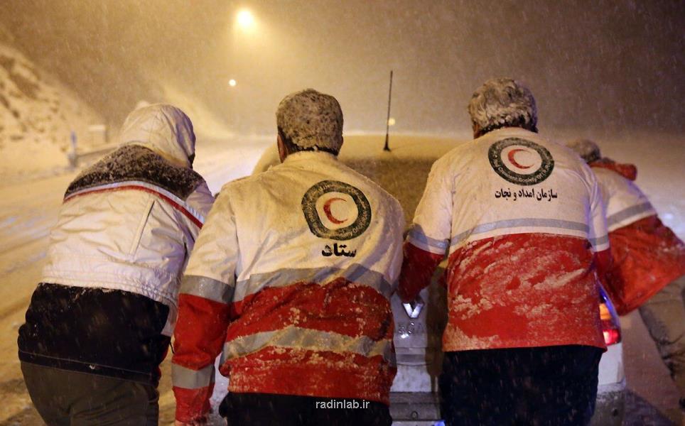 امدادرسانی به ۲۴۵ نفر گرفتار در حوادث جوی طی ۷۲ ساعت