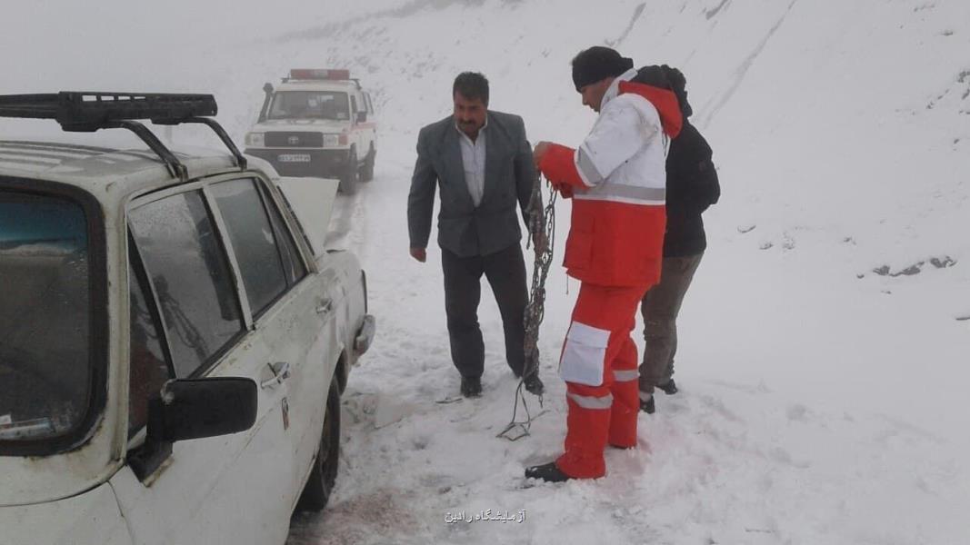 امدادرسانی به ۱۱۷۶ متاثر از برف و كولاك ۷۲ ساعت گذشته