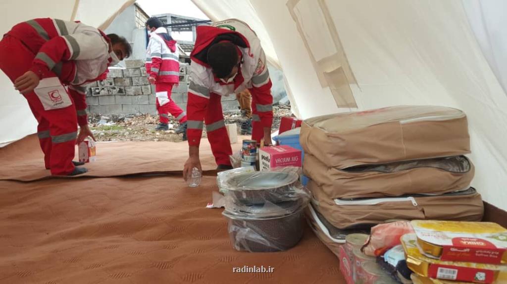اختتام عملیات نجات و اسكان اضطراری هلال احمر در منطقه زلزله زده سی سخت